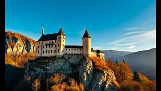 Burg Kreuzenstein: Majestic Castle at Sunset