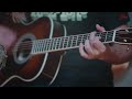 martin custom shop 00042 adirondack rosewood ambertone played by leif de leeuw demo