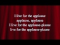 Lady Gaga - Applause Lyrics