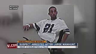 Escaped murder suspect back behind bars