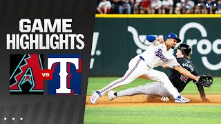 D-backs vs. Rangers Game Highlights (5/28/24) | MLB Highlights