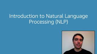 Accelerated Natural Language Processing 1.8 - Introduction to NLP