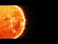 Sun rotating on a dark background 4K video free download