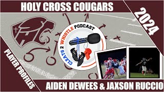 Player Profiles 🔥 Aiden Dewees & Jaxson Ruccio of Holy Cross Football