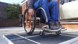 Wheelchair skills with Rich part 9: Going up kerbs