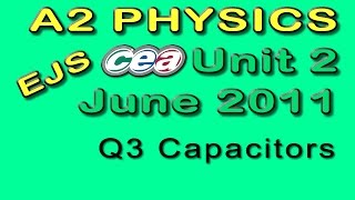 CCEA A2 Physics Unit2 2011 Q3