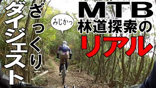 MTB林道探索のリアル◆ダイジェスト版