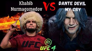 Khabib Nurmagomedov vs. Dante Devil My Cry - EA SPORTS UFC 4 - CPU vs CPU