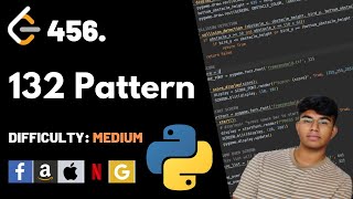 132 Pattern | Leet code 456 | Theory explained + Python code