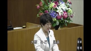 令和2年第1回定例会　一般質問　大野みどり議員（2020.3.5）