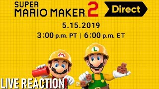 Super Mario Maker 2 Direct - PE LIVE! Reaction