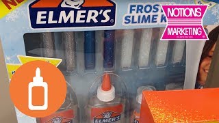 Having a BLAST with Elmer's Frosty Slime Kit