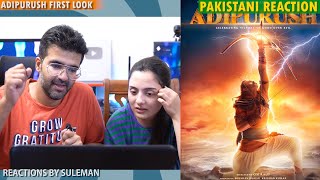Pakistani Couple Reacts To Adipurush First Look Poster | Teaser Release Date | Prabhas | Kriti Sanon