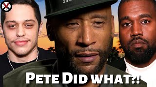 Lord Jamar On Pete Davidson Tatting Kanye's Kids Initials On His Neck! "I Would KNOCK Pete TF OUT!"