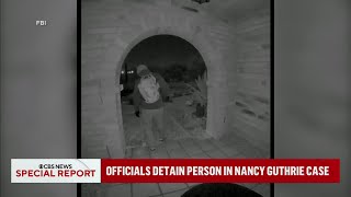 Person reportedly detained for questioning in disappearance of Nancy Guthrie