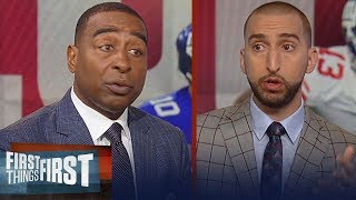 Cris and Nick preview Sunday's Giants vs. Panthers game on FOX | NFL | FIRST THINGS FIRST
