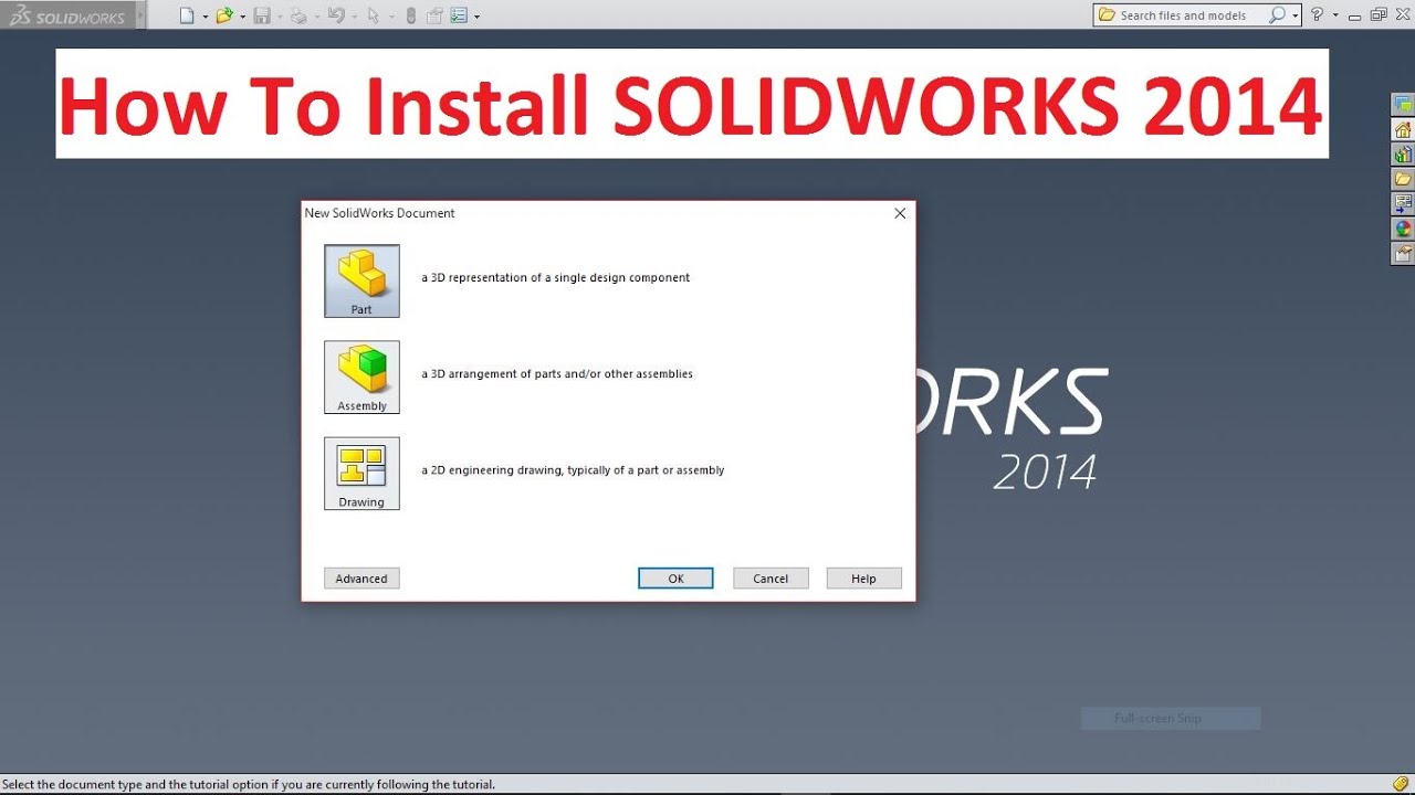 How To Install SOLIDWORKS 2014 In Window 10 - YouTube