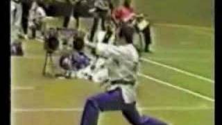 Jean Frenette - Karate form from 1982!