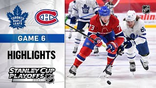 First Round, Gm 6: Maple Leafs @ Canadiens 5/29/21 | NHL Highlights