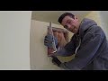 how to repair vapour barrier behind drywall