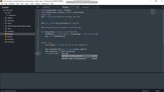 Flask Tutorial Creating a machine learning chatbot using flask python part 3