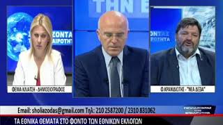 Ο Φαήλος Κρανιδιώτης στο ΒΕΡΓΙΝΑ TV