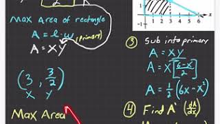 Calculus 1 (3.7) Optimization Application Techniques for Word Problems Involving Min & Max Part C
