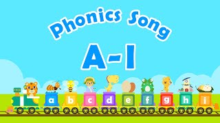 Phonics Song A-I | Nursery Rhymes | Kids Songs - Baby Tiger