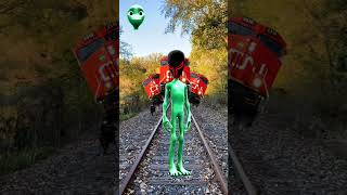 three headed train vs alin dance ||vfx 😀😀 editing || #viral  #shorts