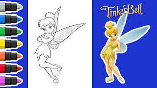 Magical Coloring Adventure with Disney Fairies TinkerBell!