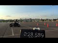 Gymkhana GP 2024 / stage 3 / Mikhail Vezhdenetskiy / heat 3 / Triumph Street Triple R / 00:37.975