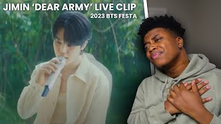 Jimin '편지 (Dear. ARMY)' Live Clip #2023BTSFESTA