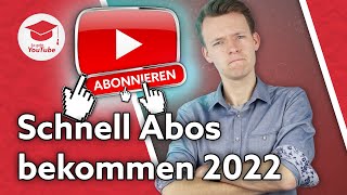 Wie man 2022 schnell Abonnenten auf YouTube bekommt (Ohne Hacks!)