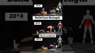 🔥3 Of The Best Core Exercises You Should Do Everyday🤔 #shorts #fitnessbymaddy #viral #youtubeshorts