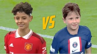 Ronaldo Jr. gegen Mateo Messi - Wer ist besser?
