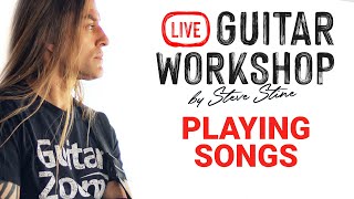 Essential Techniques Live Session #3 - Playing Songs | GuitarZoom.com