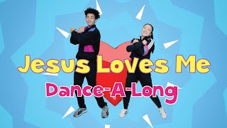 Jesus Loves Me Remix |@CJandFriends Dance-A-Long with Lyrics |@listenerkids Music