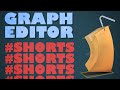 Maya Graph Editor Tutorial (in 30 seconds) #Shorts