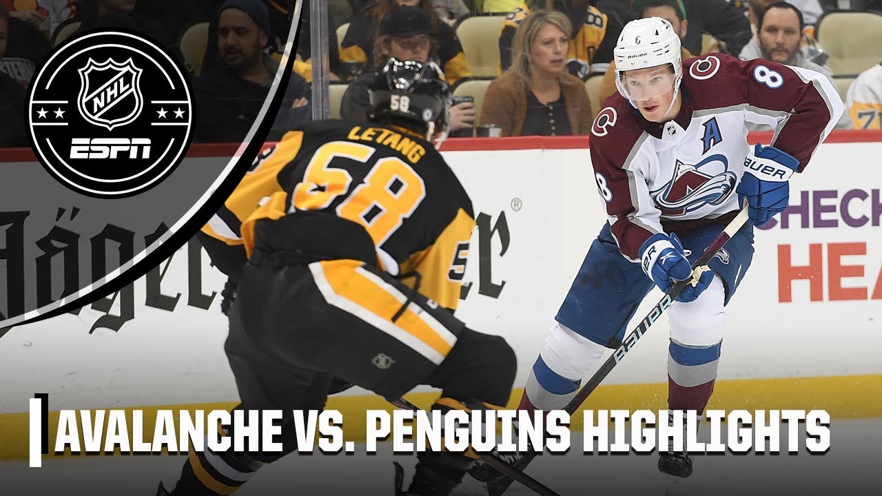 Colorado Avalanche Vs. Pittsburgh Penguins | Full Game Highlights - YouTube