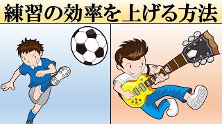 【科学的】練習の効率を上げる方法3選【上達の仕組み】