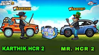 HILL CLIMB RACING 2 : KARTHIK HCR 2 vs MR. HCR 2 GAMEPLAY