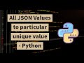 | All JSON values replace with particular value using Python | Python code |