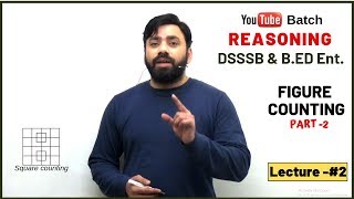 FIGURE COUNTING | REASONING | DSSSB & B.ED / B.EL.Ed ENT. PART 2 | SANDEEP SIR | ADHYAYAN MANTRA |