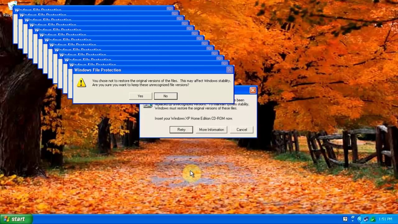 Windows XP Crazy Error Vol.3 - YouTube