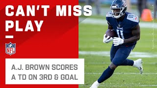 The Fantasy Gods Give A.J. Brown a TD