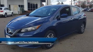 2022 Nissan Leaf S Plus Hatchback Tracy  Manteca  Stockton  Modesto  Livermore