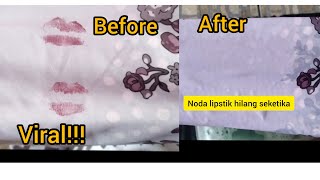 CARA MENGHILANGKAN NODA LIPSTIK DI BAJU || AMPUH BANGET ||👄👚💄🥼🧥