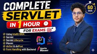 🔥 Java Servlet Full Course | Complete Servlet Tutorial for Beginners (With Projects)