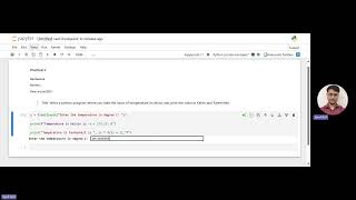 Python Temperature convertor Fahrenheit