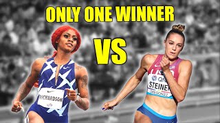 Sha'Carri Richardson VS Abby Steiner: INSANE 100m Sprinting Battle!